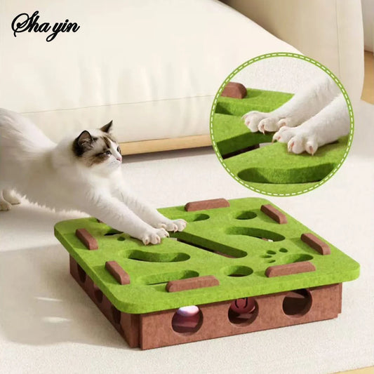 Cat Toys Are A Great Tool For Relieving Boredom, Cats, Pets, Puzzle Puzzles, Mazes, Digging Holes, Felt Boxes